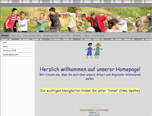 Tablet Screenshot of jugendring-kasel.de